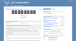 Desktop Screenshot of bonairbasketball.net